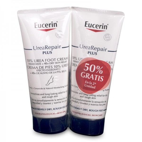 Eucerin Urearepair Plus Crema Pies 2x100ml Promo