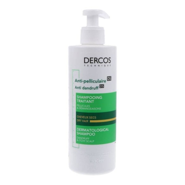 Vichy Dercos Champú Anticaspa Cabello Seco 390 m