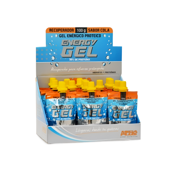 Expositor energy gel 15 envases